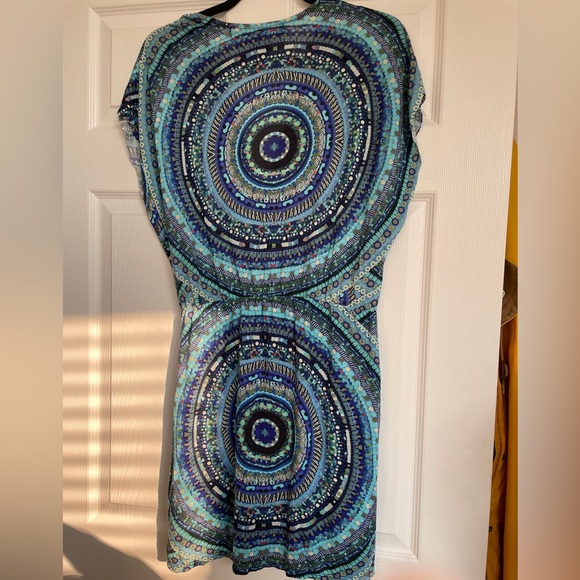 Desigual faux wrap mini. Size XL but fits smaller, more like a medium or large. - Picture 5 of 5